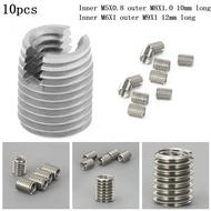 【xk3】10PCS Thread Adapter - M8/M9 Male to M5/M6 Female - Thread Reducer