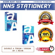 Double A A4 Paper | Double A Paper | A4 Kertas 70gsm & 80gsm | Copier Paper (500's/Ream) - 1 Ream
