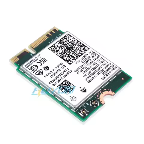 WiFi 7 for Intel BE200 Network Card Bluetooth 5.4 Tri Band 2.4/5/6GHz 8774Mbps BE200NGW M.2 Wireless