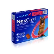 Nexgard spectra extra large dog 30-60 kg xl demodex Worm Lice Medicine