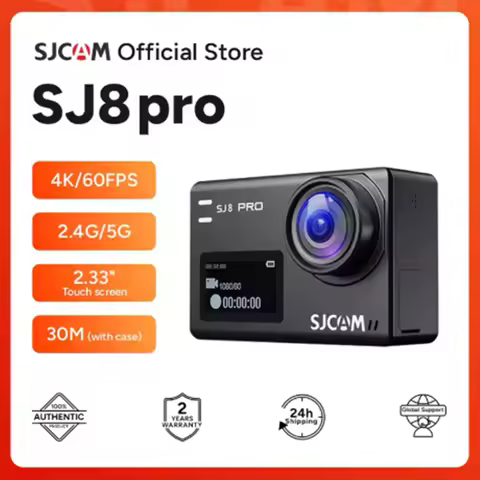 SJCAM SJ8 Pro Action Camera Waterproof Anti-Shake 4K 60FPS 5G WiFi Touch Screen Multifunctional Outd