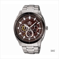 CASIO EF-327D-5AV EDIFICE 24hrs day date SS bracelet watch bronze