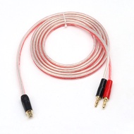 GOLLEY LION Dual Banana to RCA Female Plug Audio Cable Stereo Amplifier Receiver Subwoofer Speaker C