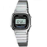 【時間光廊】CASIO 卡西歐 銀黑 碼錶/倒數計時/鬧鈴 LA670WA  LA670WGA LA670WD-1DF