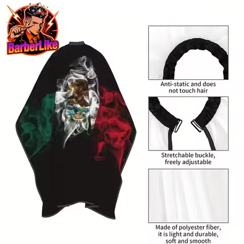 Salon Hair Cutting Cape Pro Barber Hairdressing Hairdresser Cloth Gown Apron Haircut Barbershop Tool