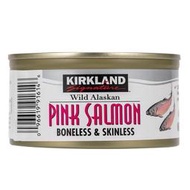 【Visual&amp;M】科克蘭 阿拉斯加去皮去骨鮭魚罐頭 170克6入 Kirkland 自有品牌 好市多代購 Costco