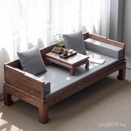 Zen Arhat Concubine House Tata Bed Arhat New Arhat Tea Table Black Walnut Tata North American Sofa C