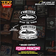 STICKERS (CORTEIZ) BAND STICKERS|METAL STICKERS|TUMBLR stickers|AESTHETIC STICKERS