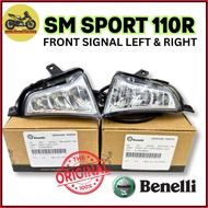 [100% ORI] SM SPORT 110/R 110R FRONT SIGNAL LEFT RIGHT KIRI KANAN WINKER LAMPU DEPAN ORIGINAL WMOTO