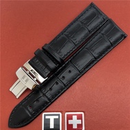 24 Hours Shipping = Suitable for Tissot 1853 Leroc Junya Series T063 Strap T063610 T063617Genuine Genuine Leather Watch Strap