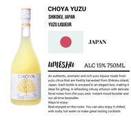 Choya Yuzu Japanese Citrus Fruit 柚子酒 750ML