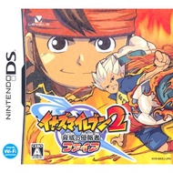 [มือ2][24] แผ่นแท้ NDS Eyeshield 21 | Inazuma Eleven | Fire Blizzard | Chousen Bomber Spark | Zone J