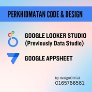 Perkhidmatan Code & Design Data Studio | Appsheet | Custom Service