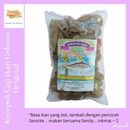 Keropok Cap Ikan Gelama Original Kilang (Kelantan) #keropok #keropokkeping