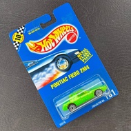 HIJAU Hot Wheels Speed Points Pontiac Fiero 2M4 Blue Card Metal Flake Green Green