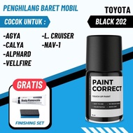 READY TOYOTA BLACK 202 CAR SCRATCH REMOVER PAINT SOLID BLACK