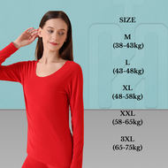 Hitchie Woman Winter Sweater Heattech Korean Style Inner Baju Sejuk Fleece Thermal Wear Long John Se