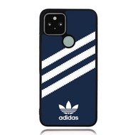 Casing Case Google Pixel 8 7A 7 6 6A 5 5A 4 4A 3A 2 Pro XL 4G 5G Adidas Samba Navy White Three Strip