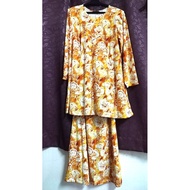 Stock Clearance - Baju Kurung Queeny Sabella Saiz XL