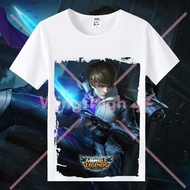 Mobile Legends T-shirt heroes Gusion printing round neck short sleeve