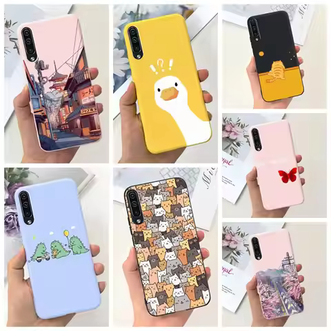 For Samsung Galaxy A50 Phone Case Cute Cartoon Silicone Back Cover For Samsung A 50 A 50 30 S Protec