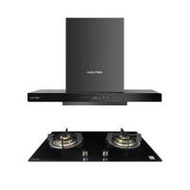 เตาฝัง+เครื่องดูดควัน LUCKY FLAME LGS972+RG911T(NB) (1270613)