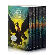 5 หนังสือ/ชุด Percy Jackson ระดับ1/ 2 The Heroes of Olympus Rick Riordan หนังสือนิทานภาษาอังกฤษเด็กอ