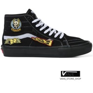 VANS SKATE SK8 HI DECON ELIJAH BERLE BLACK BLACK (สินค้ามีประกันแท้)