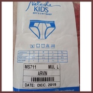 ╭ ▥ Natasha ARVIN 3-IN-1 Kids Brief | NATASHA