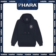 [สินค้าใหม่] HARA เสื้อกันหนาวฮู้ดดี้ แขนยาว รุ่น HMTL-0030-01 สีน้ำเงินเข้ม (เลือกไซส์ได้)