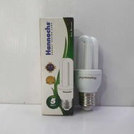 CAHAYA Hannochs Green Lhe Plc 5 Watt White Light Bulb