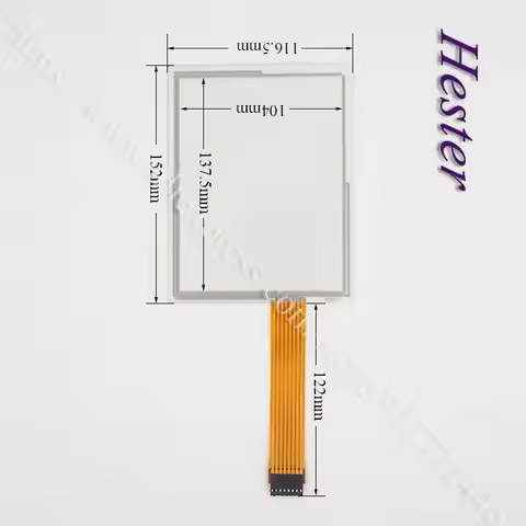 Touch Screen for 2711P-T7C4D6 2711P-T7C4D7 PanelView Touch Digitizer for 2711P-T7C4D6 2711P-T7C4D7 P