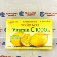 Vitamin C 1000mg Sidomuncul Lemon (Contents 6 Sachets) - Multivitamin