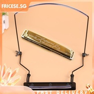 [fricese.sg] Hot Sale 24 Holes Harmonica Special Stand 10 Holes 16 Holes Hang Neck Type Clamp
