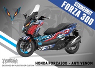 Hugsticker สติ๊กเกอร์ติดรถ สติ๊กเกอร์ Forza 300 / Forza 350 ลาย Anti Venom