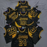 Nba LAKERS 23 LEBRON JAMES JERSEY/LAKERS 23 JAMES Peach Heart Version Snakeskin Black Embroidery NBA