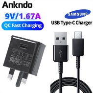 Samsung Charger S6 S8 USB Cable Charger Type-C Cable Fast Charging Data Cable adapter for Samsung S10 S8 S9 Note8/9
