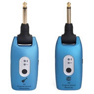 onlylove 2.4G Wireless Guitar System Electric Guitars Transmitter and Receiver Set Built-in Recharge