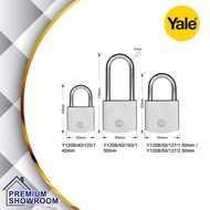 New Arrival Yale Y120B/50/127/1 50mm /40mm Long Boron Shackle Brass Padlock with Chrome Finish Y120 