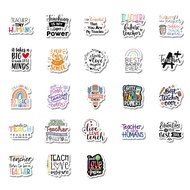 46pcs Text Graffiti Stickers Retro Letters Diy Decorative Stickers Material，Stationery Decoration Stickers Suitable  For Photo Albums Diaries Cups Laptops Mobile Phones Scrapbooks