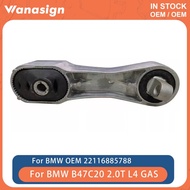 Engine Rear Left Trans Motor Mount Set Fit 1.2 1.5 2.0 T For BMW MINI X1 X2 F55 F56 B38A15 B48A20 B4