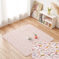 Thickness Washable Cotton Floor Carpet Jacquard Cartoon Baby Crawling Pad Non-slip Dust Proof Balcon