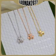 VCA fashion elegant diamond clover necklace