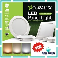 [Sirim] Duralux 12W 18W LED Downlight 4" 6" Round Square Recessed Panel Light Day Light Cool White