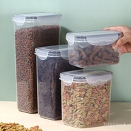 Cat Food Storage Bucket Sealed Keep Dry Moisture-Proof Storage Box Pet Dog Food Cans Snack Storage Box Food Subpackage C