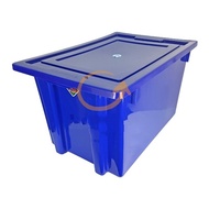 80L Nestable / Stackable Storage Container Toyogo 5908 – Basket Storage Box Heavy Duty Household