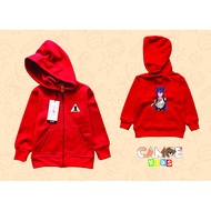 Arknights Chen Anime Gaming Kids Zipper Hoodie
