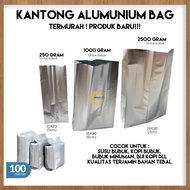 Aluminum foil gusset packaging bags