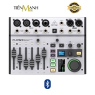 [Genuine] Behringer Flow 8 Mixer - Mix Analog Streaming Mixing with Integrated Soundcard Flow8