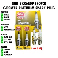 NGK G-POWER SPARK PLUG BKR6EGP